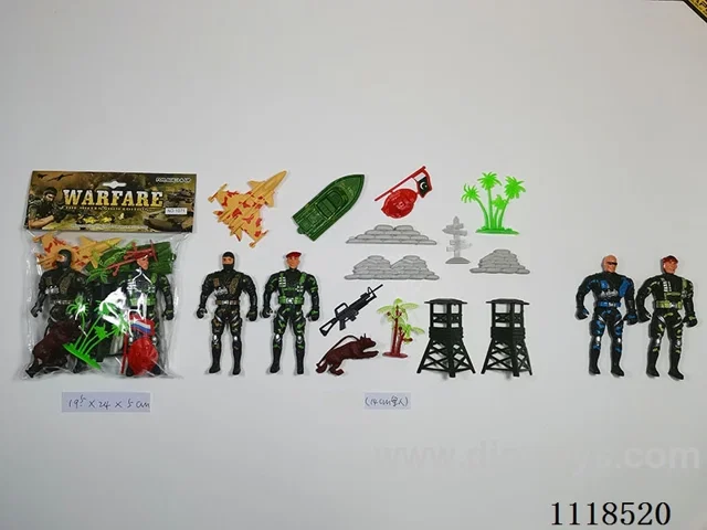 14CM soldier 4 mixed