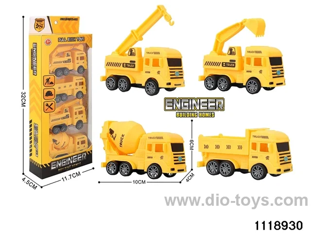 pull back engineering vehicles