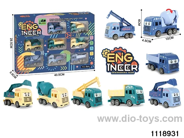 pull back engineering vehicles