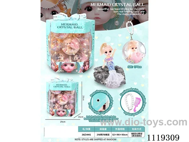 Mermaid doll 12PCS