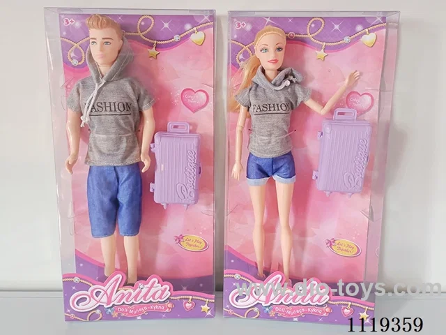 11 "3 joint man +11" 9 joint Barbie + suitcase