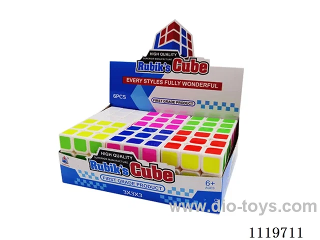 5.7 Fluorescent third order Rubik's Cube