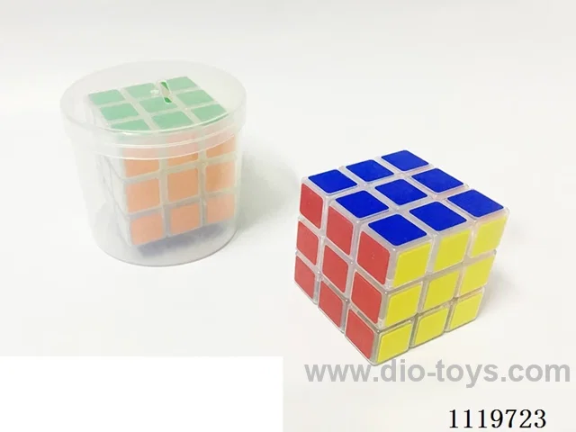 Third level transparent Rubik's cube