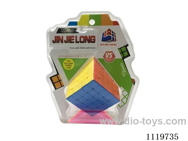 Fifth level solid color Rubik's Cube
