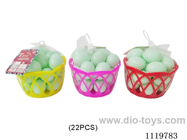 Simulated duck egg 22 PCS (with basket)