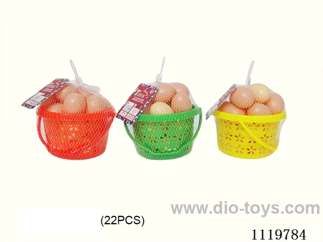 Simulated egg 22 PCS (with round basket)