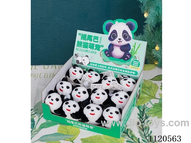 Wag tail panda 12PCS