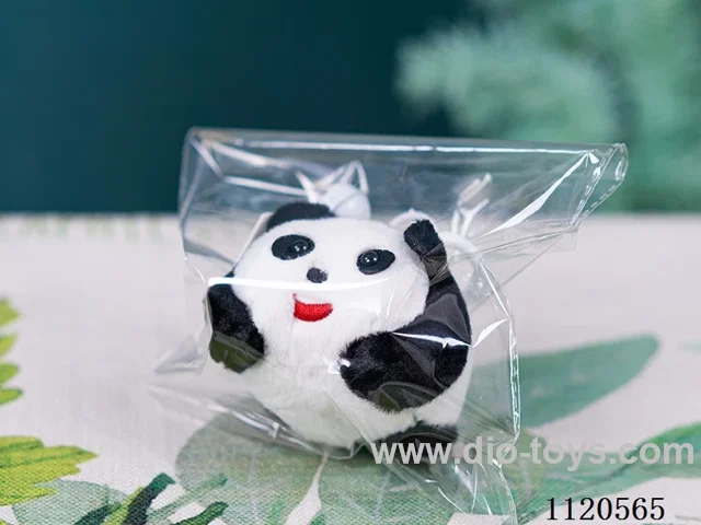 Wagging panda