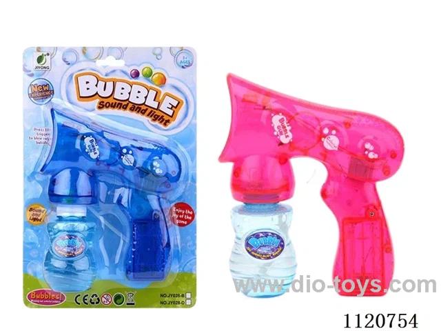 bubble gun toys with light/music