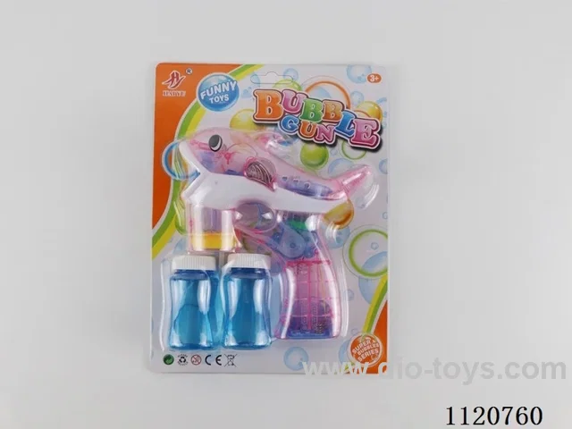 bubble gun toys with light/music
