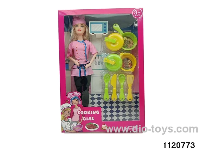 11 inch 9 joint Barbie set