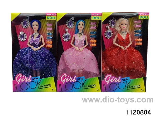 11 inch 9 joint Barbie set