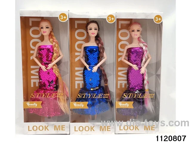 11.5 inch 9 joint Barbie set