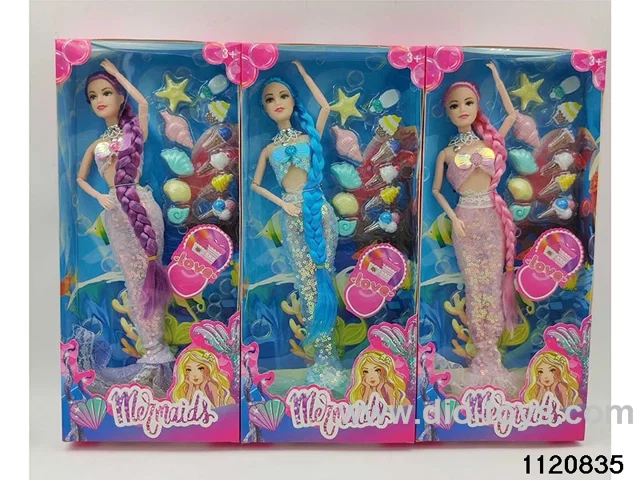 11 inch 9 joint Barbie set