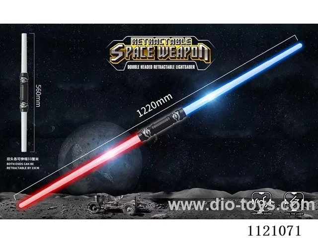 Glowing sword toy