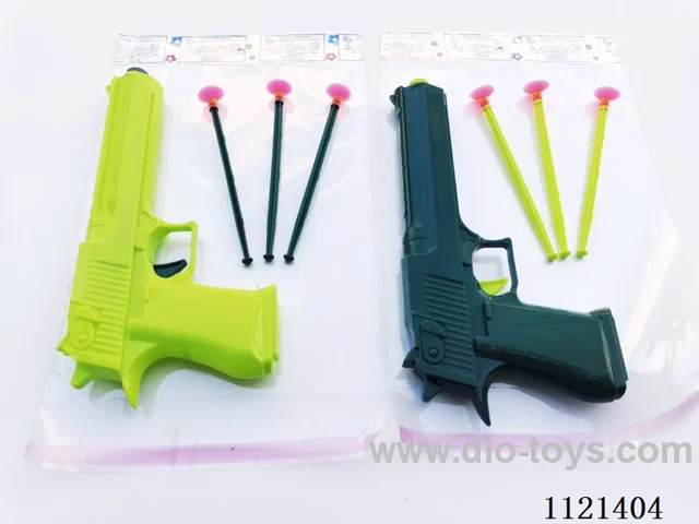 Gun with soft bullets