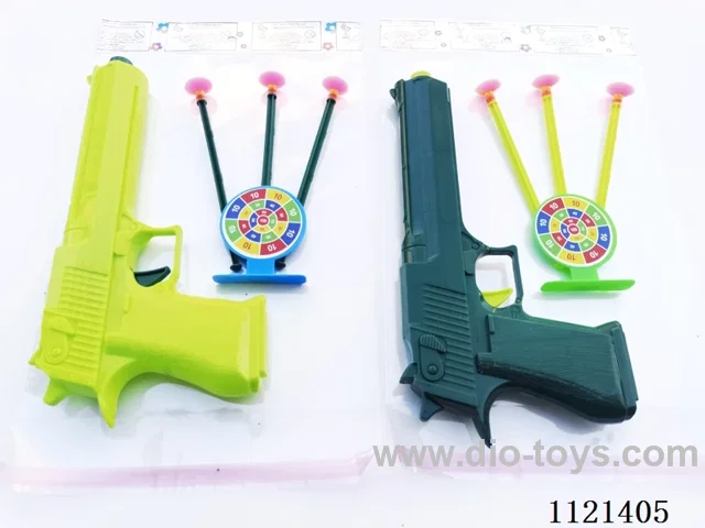 Gun with soft bullets