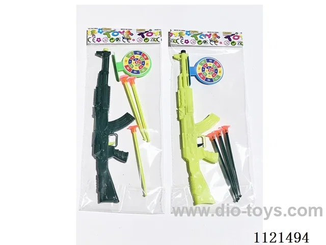 Gun with soft bullets
