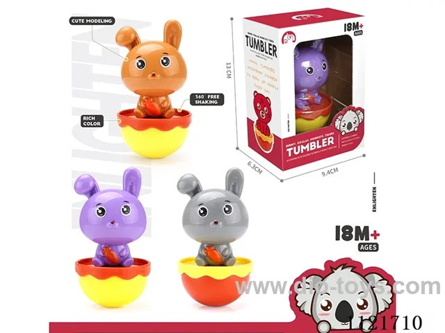 Tumbler - Rabbit (Grey/Brown/Purple random color)