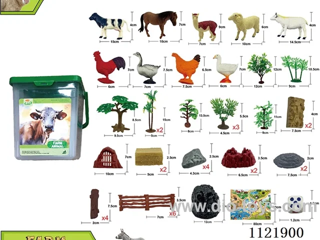 48PCS farm set