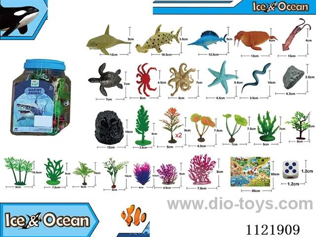 28PCS ocean set