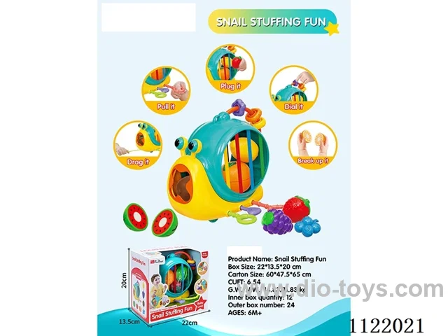 Snail stuffing fun