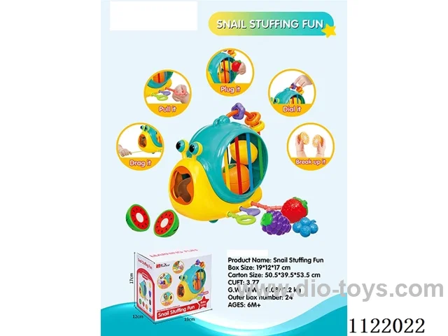 Snail stuffing fun