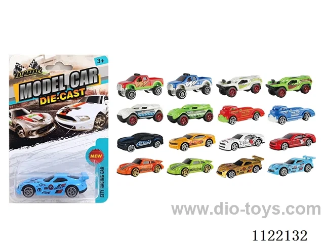 1:64 single suction sliding alloy car