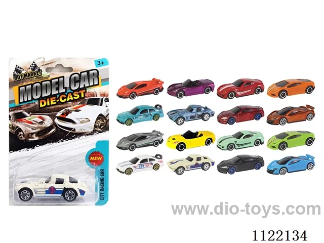 1:64 single suction sliding alloy car