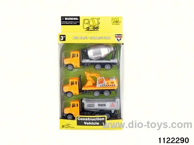 1:64 Alloy pull back car