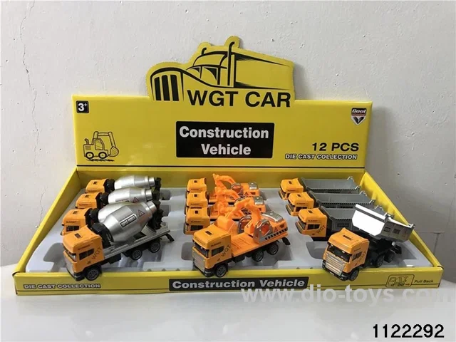 1:64 Alloy pull back car