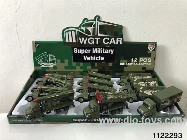1:64 Alloy pull back car
