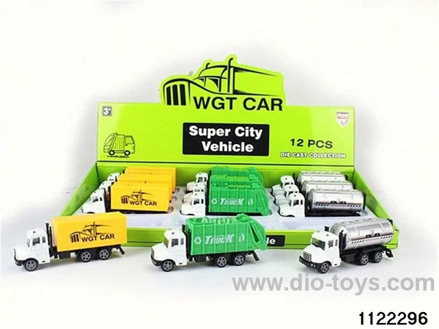 1:64 Alloy pull back car