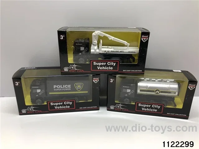 1:64 Alloy pull back car
