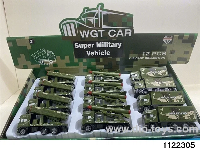 1:64 Alloy pull back car