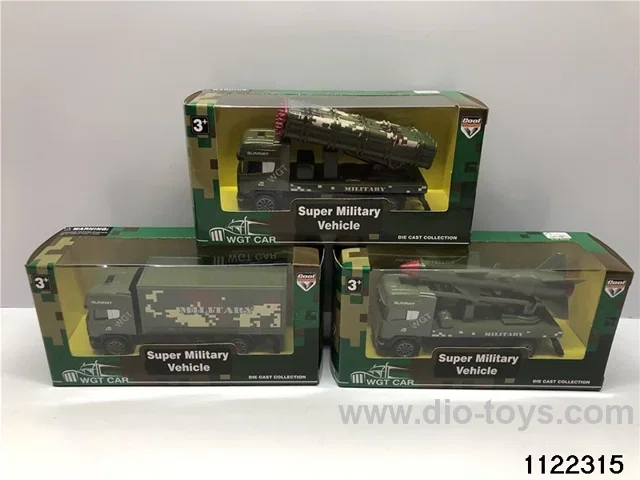 1:64 Alloy pull back car