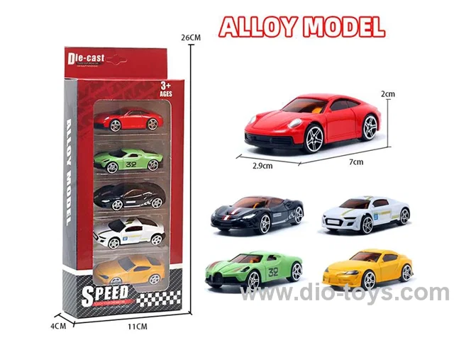 1:64 sliding alloy car