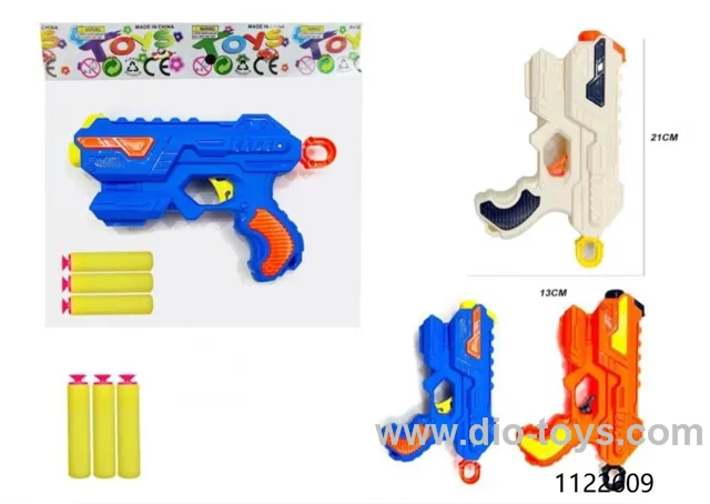 Soft bullet gun
