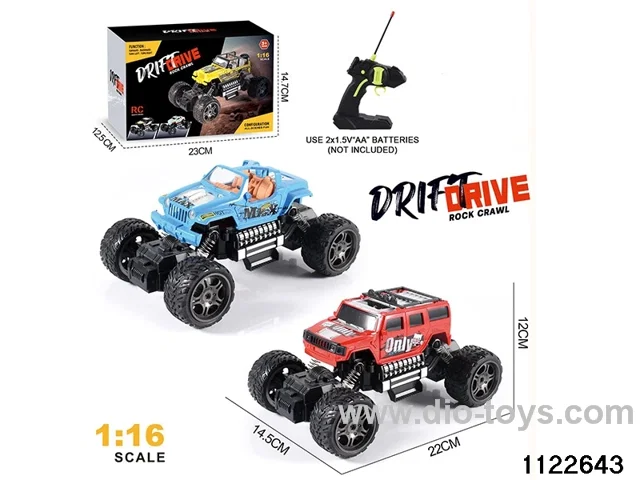 1:16 RC car(no electricity included)