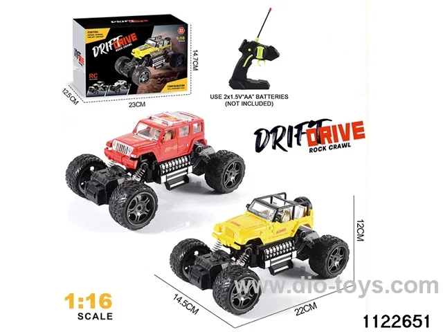 1:16 RC car(no electricity included)