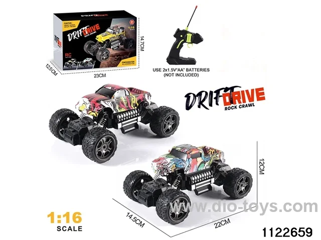 1:16 RC car(no electricity included)