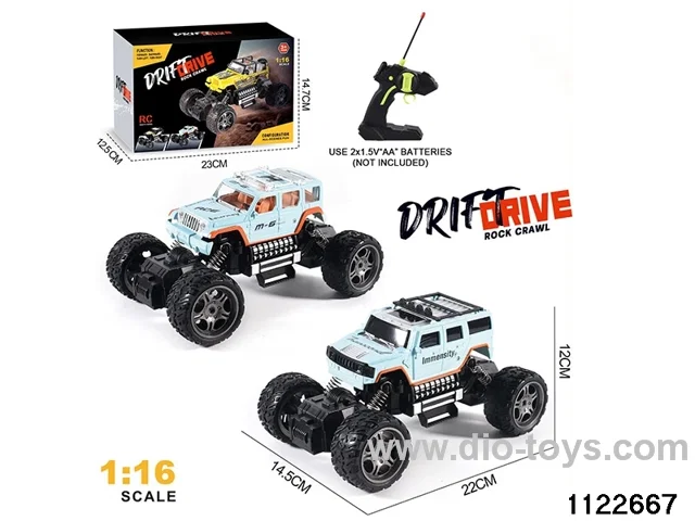 1:16 RC car(no electricity included)