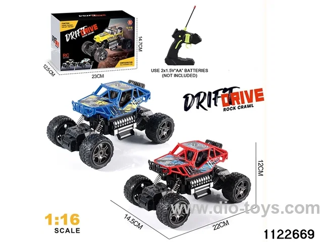 1:16 RC car(no electricity included)