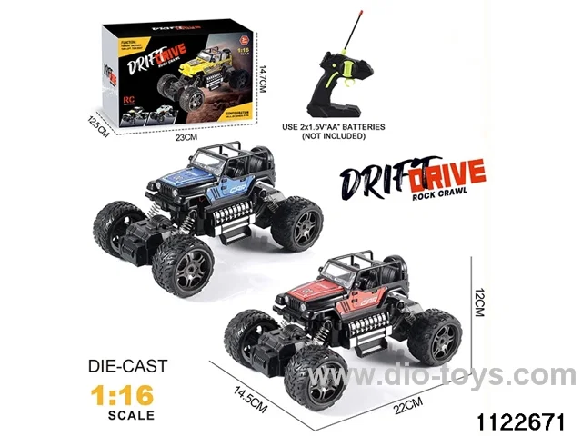 1:16 alloys RC car(no electricity included)