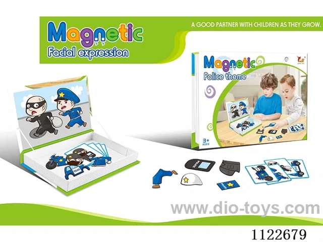Magnetic puzzle Assembly (People's Police)