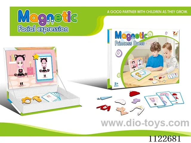 Magnetic Puzzle Assembly (Dress Up Girl)