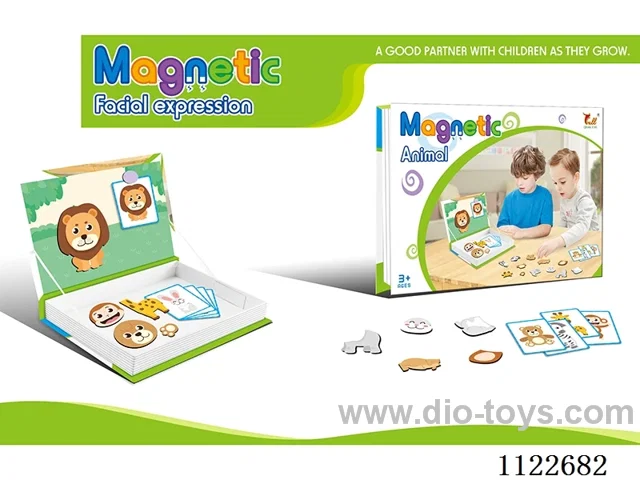 Magnetic Puzzle Assembly (Animal World)