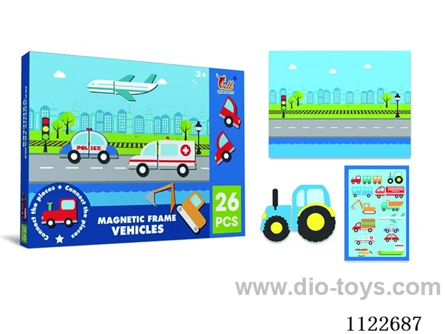 Magnetic Puzzle Assembly (Vehicle)