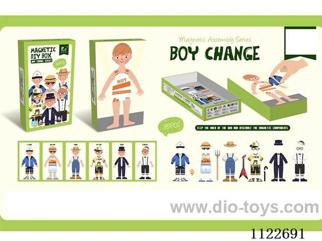 Magnetic Costume Character Dress Up (Boy)