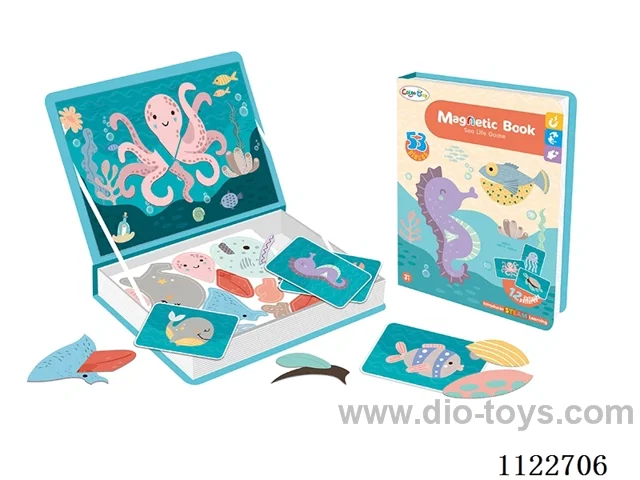 Magnetic Book-Sea Life Game